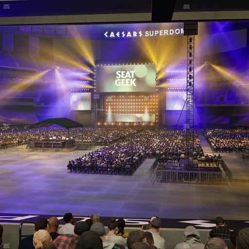 Caesars Superdome - Section 154 Seat View