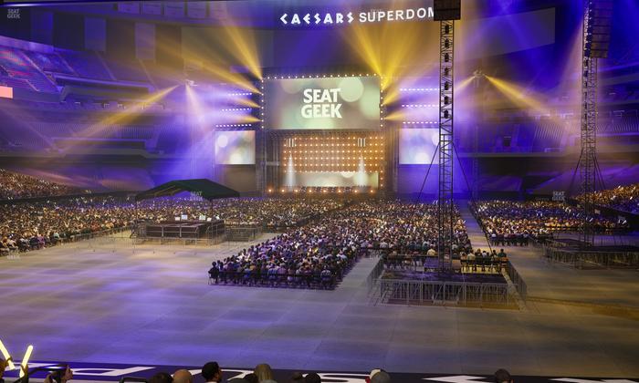 Caesars Superdome - Section 154 Seat View