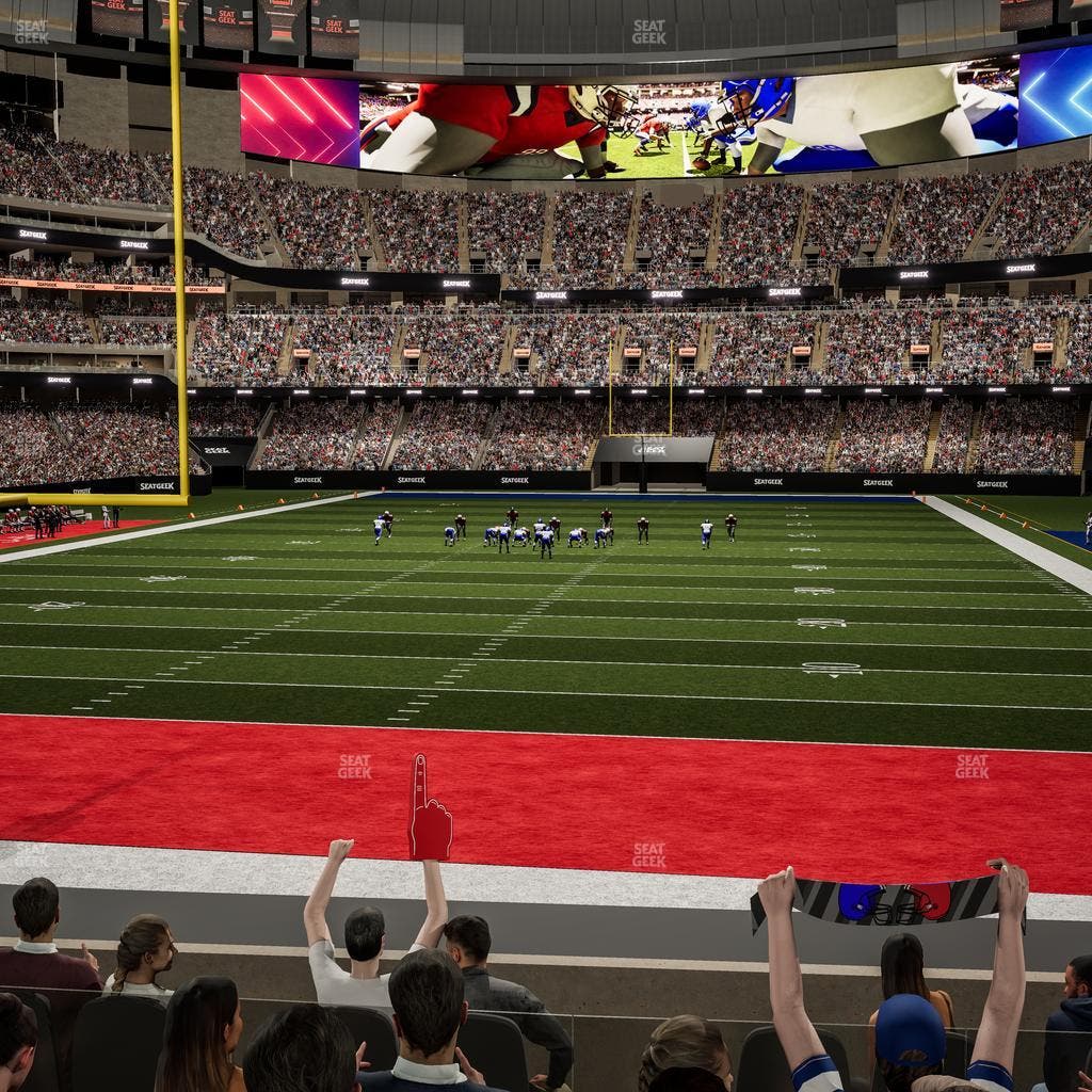 Caesars Superdome - Section 155 Seat View