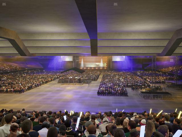 Caesars Superdome - Section 155 Seat View