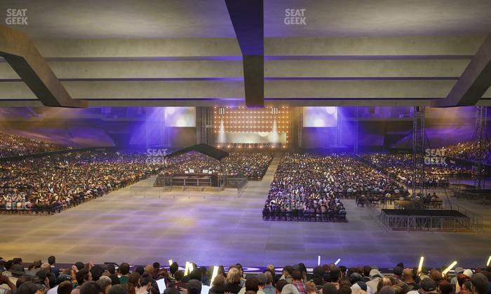 Caesars Superdome - Section 155 Seat View