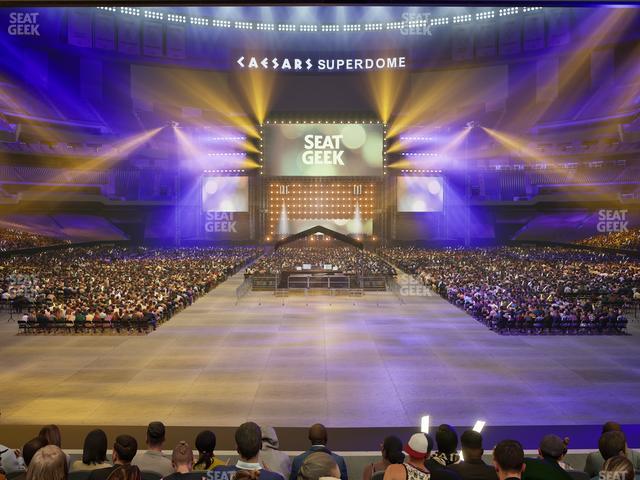 Caesars Superdome - Section 156 Club Seat View Caesars Superdome - Section 156 Club Seat View