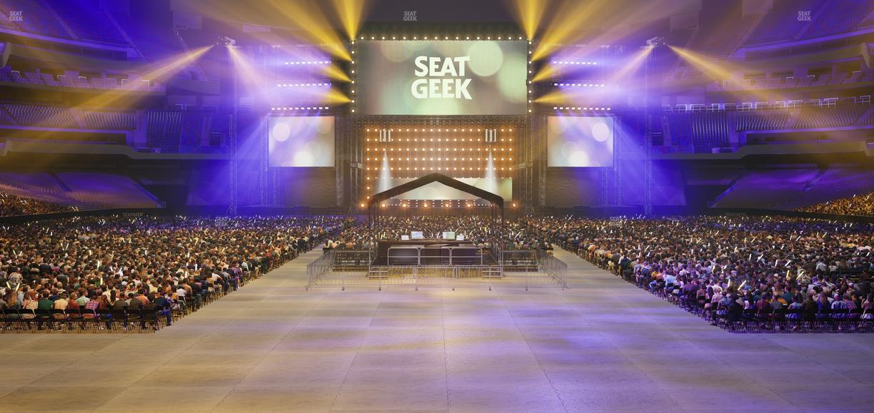 Caesars Superdome - Section 156 Club Seat View