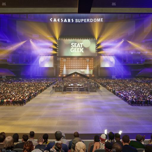 Caesars Superdome - Section 156 Seat View