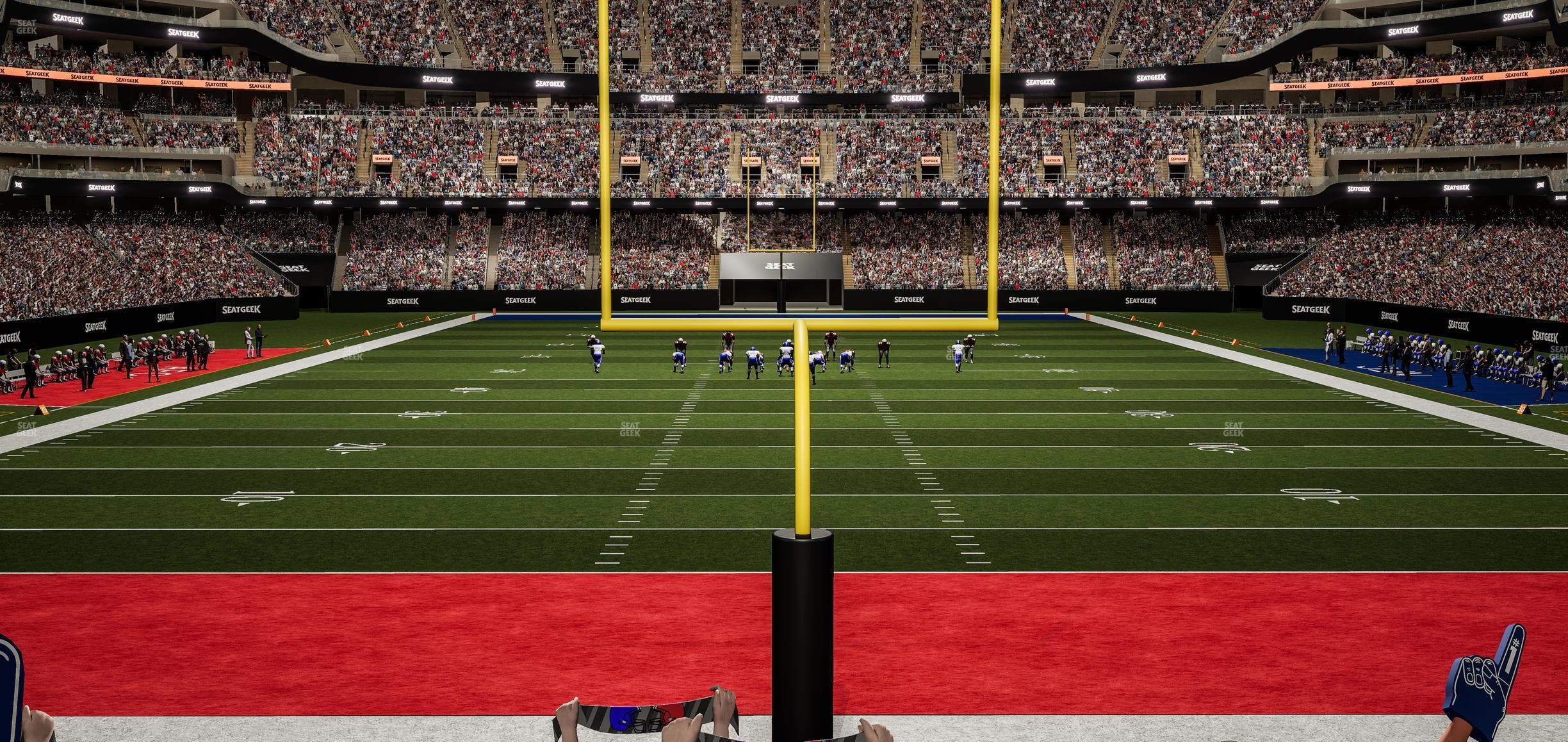 Caesars Superdome - Section 156 Seat View