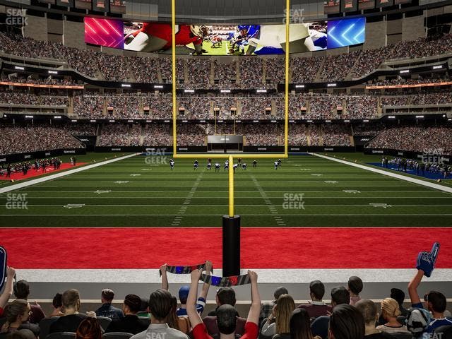 Caesars Superdome - Section 156 Seat View