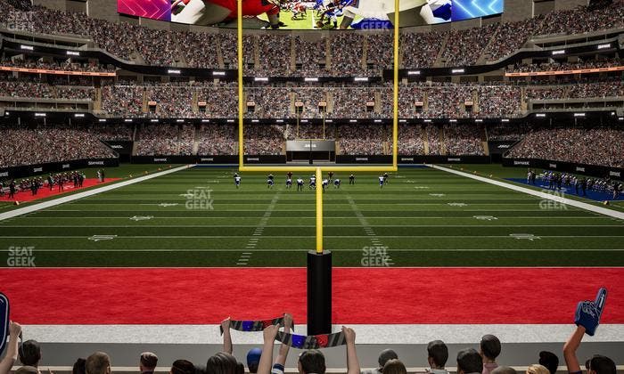 Caesars Superdome - Section 156 Seat View