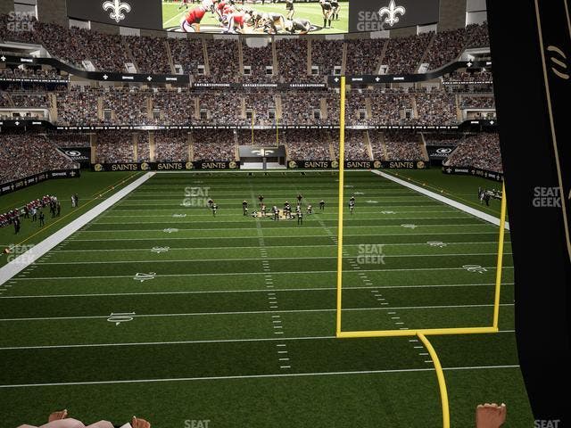 Caesars Superdome - Section 201 Seat View
