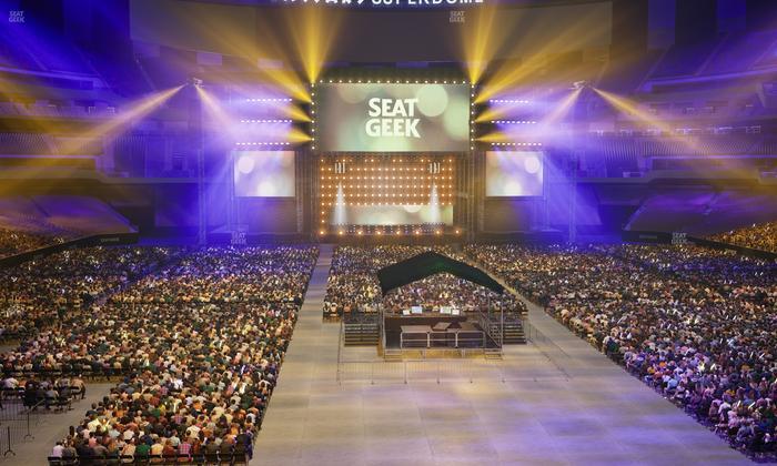 Caesars Superdome - Section 201 Seat View