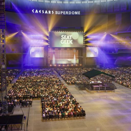 Caesars Superdome - Section 203 Seat View