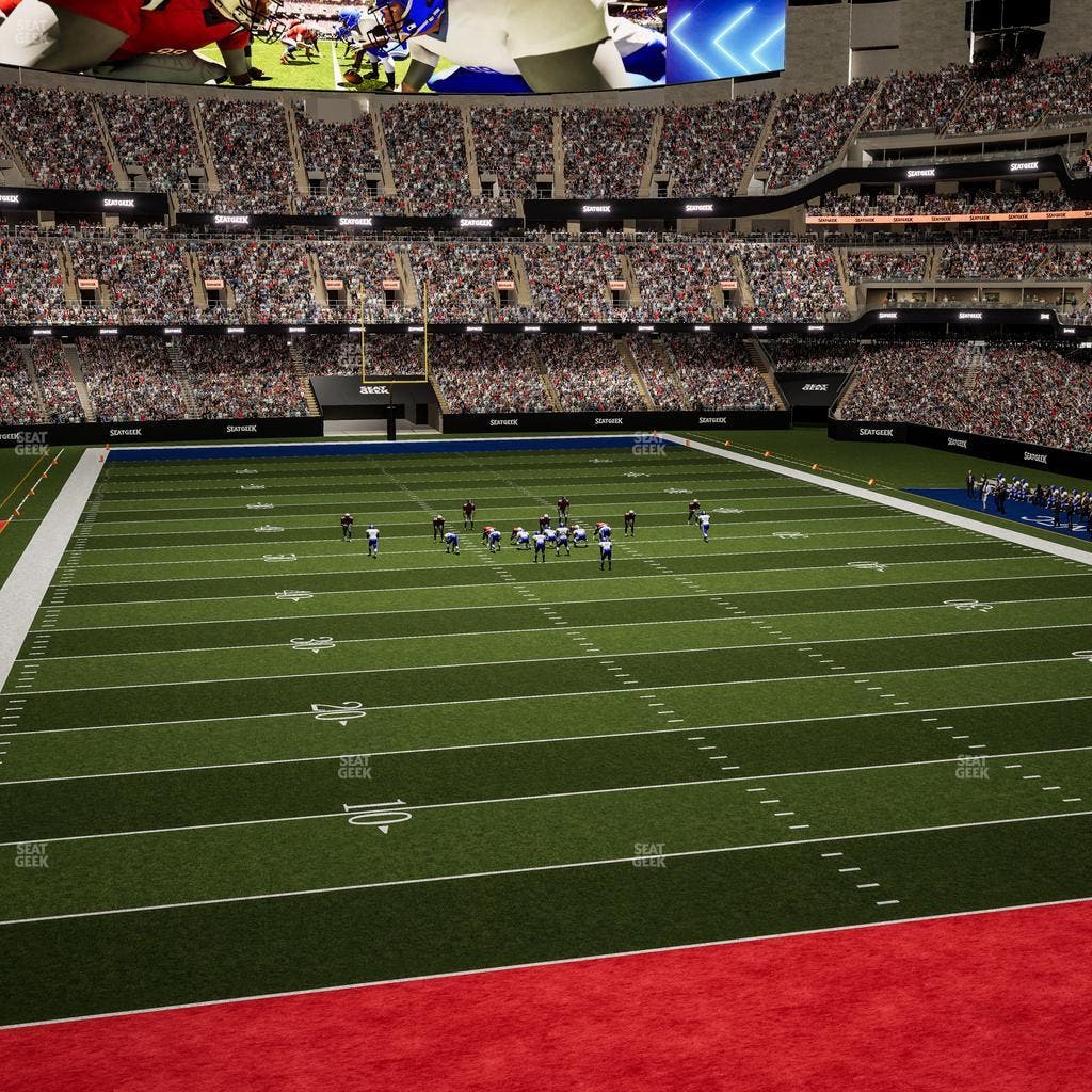 Caesars Superdome - Section 203 Seat View