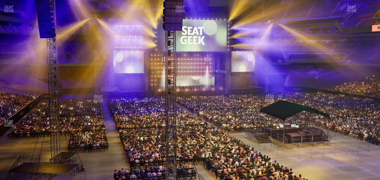 Caesars Superdome - Section 205 Seat View