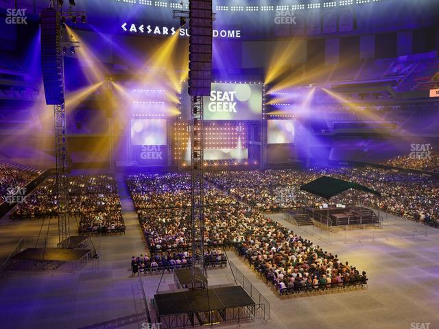 Caesars Superdome - Section 205 Seat View Caesars Superdome - Section 205 Seat View