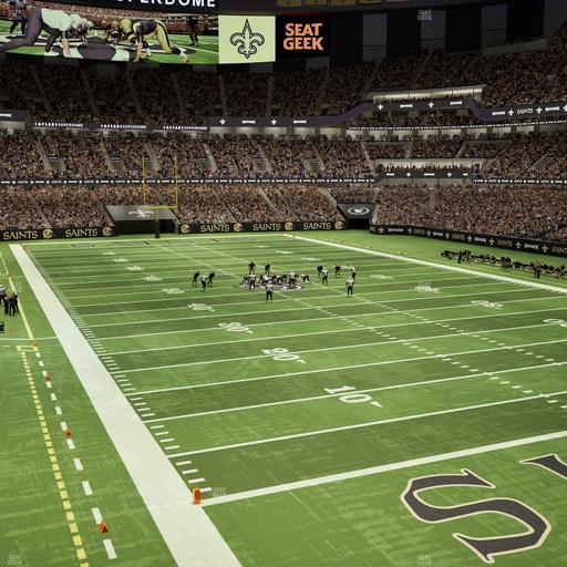 Caesars Superdome - Section 205 Seat View