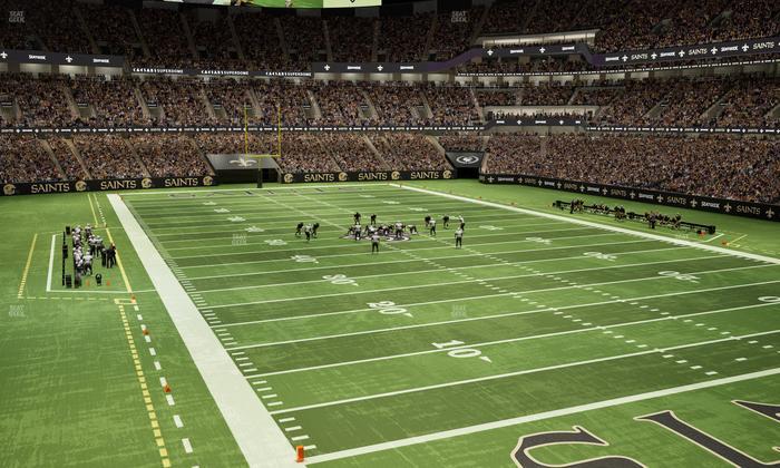 Caesars Superdome - Section 205 Seat View