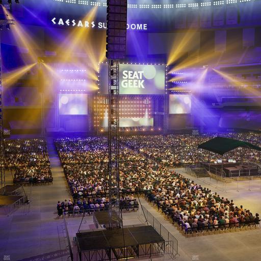 Caesars Superdome - Section 205 Seat View