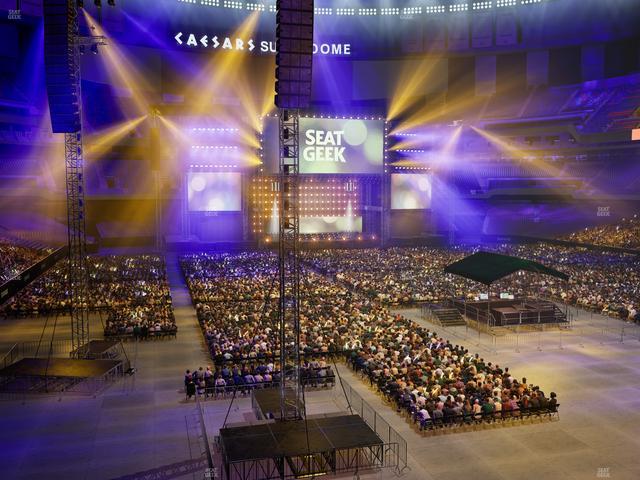 Caesars Superdome - Section 205 Seat View