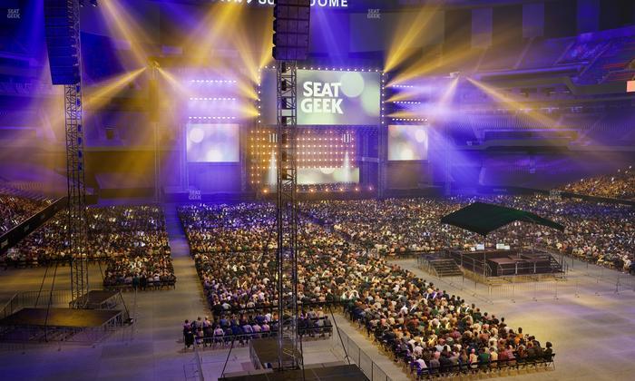 Caesars Superdome - Section 205 Seat View