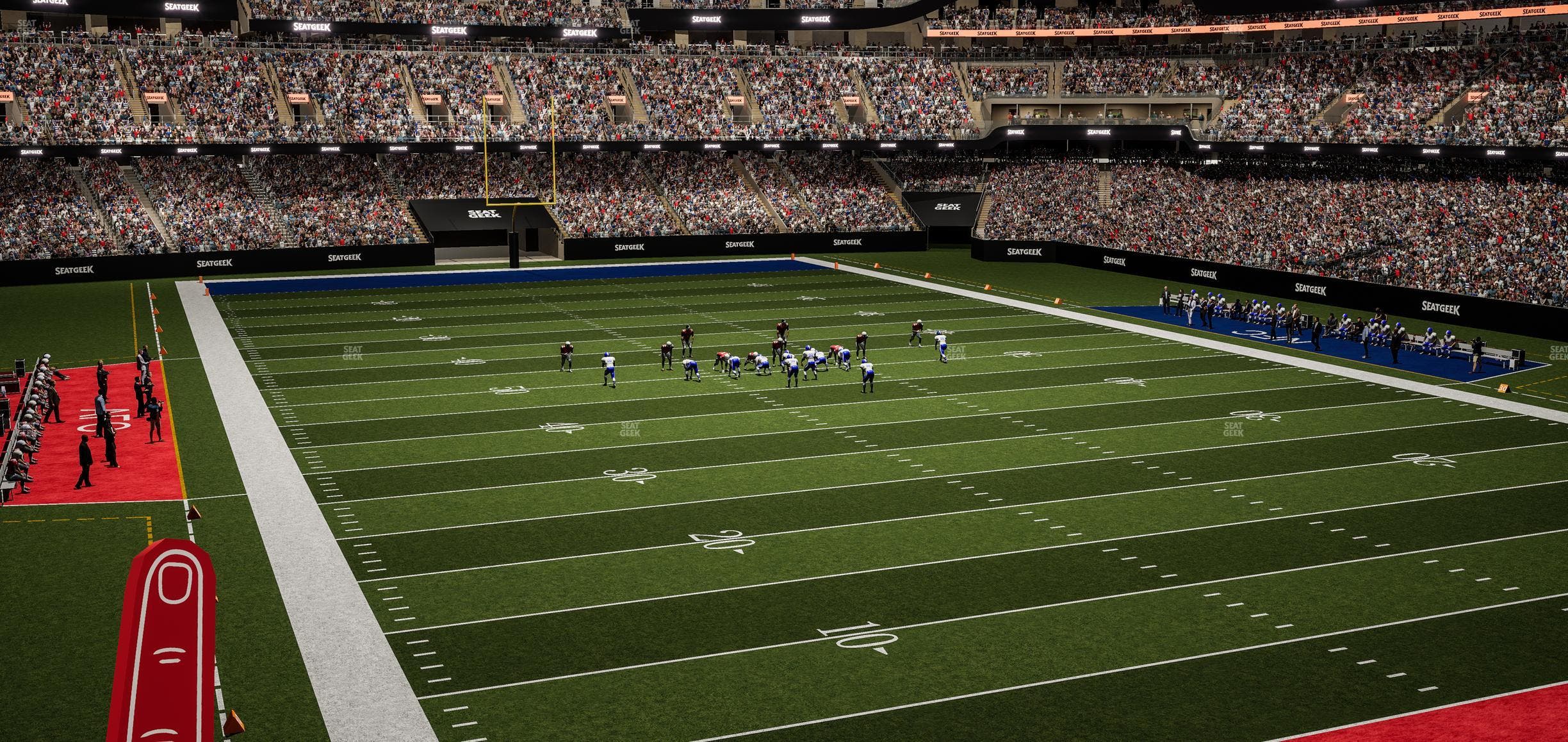 Caesars Superdome - Section 205 Seat View