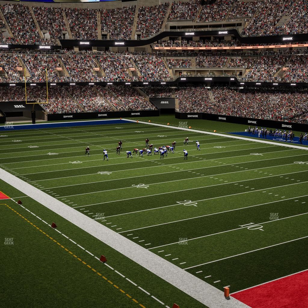 Caesars Superdome - Section 207 C Seat View