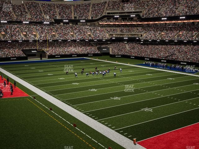 Caesars Superdome - Section 207 C Seat View