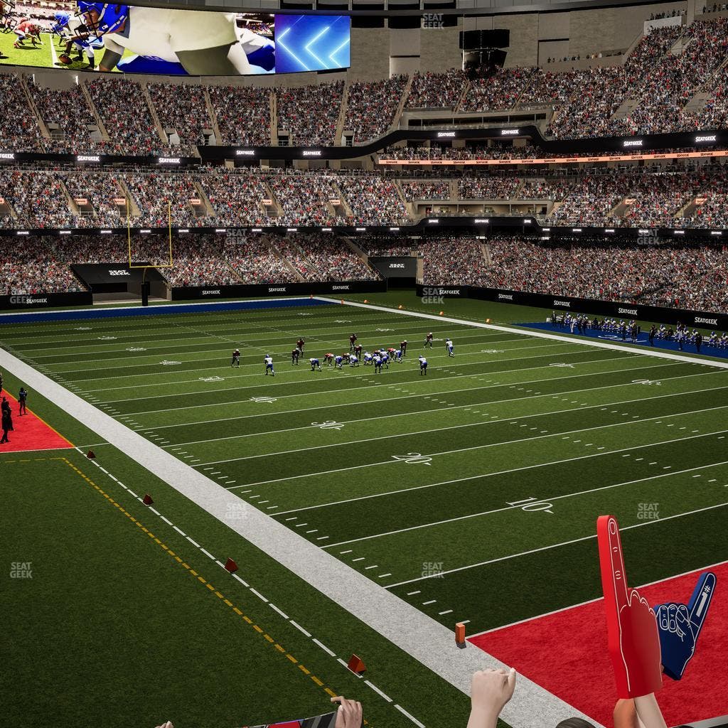 Caesars Superdome - Section 207 Seat View