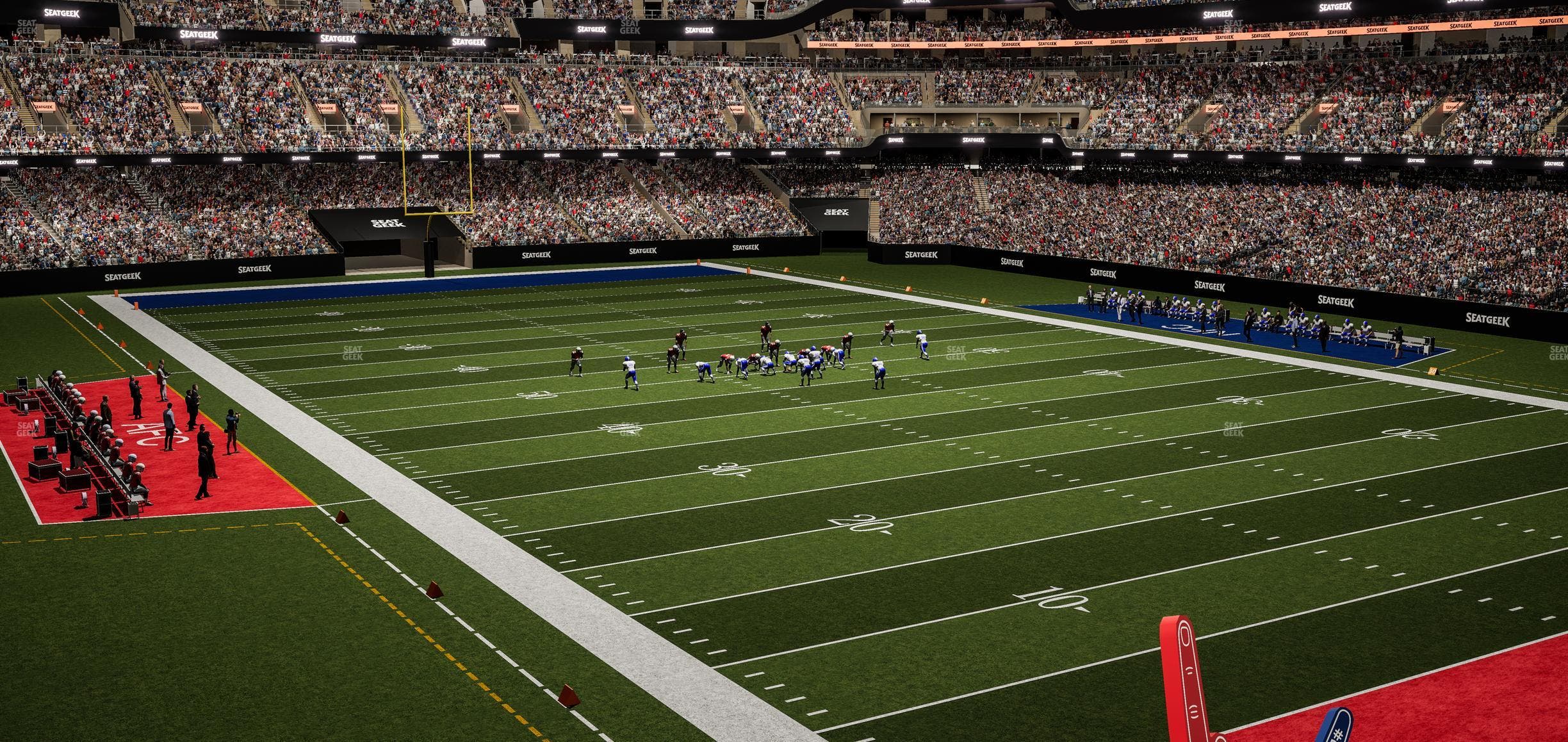 Caesars Superdome - Section 207 Seat View