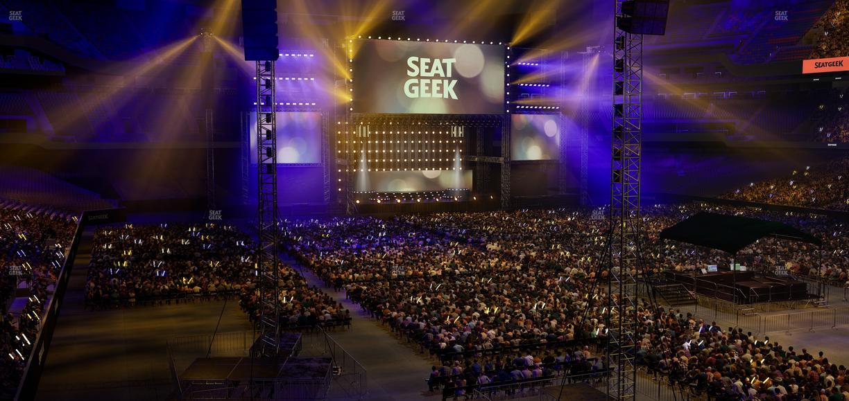 Caesars Superdome - Section 207 Seat View