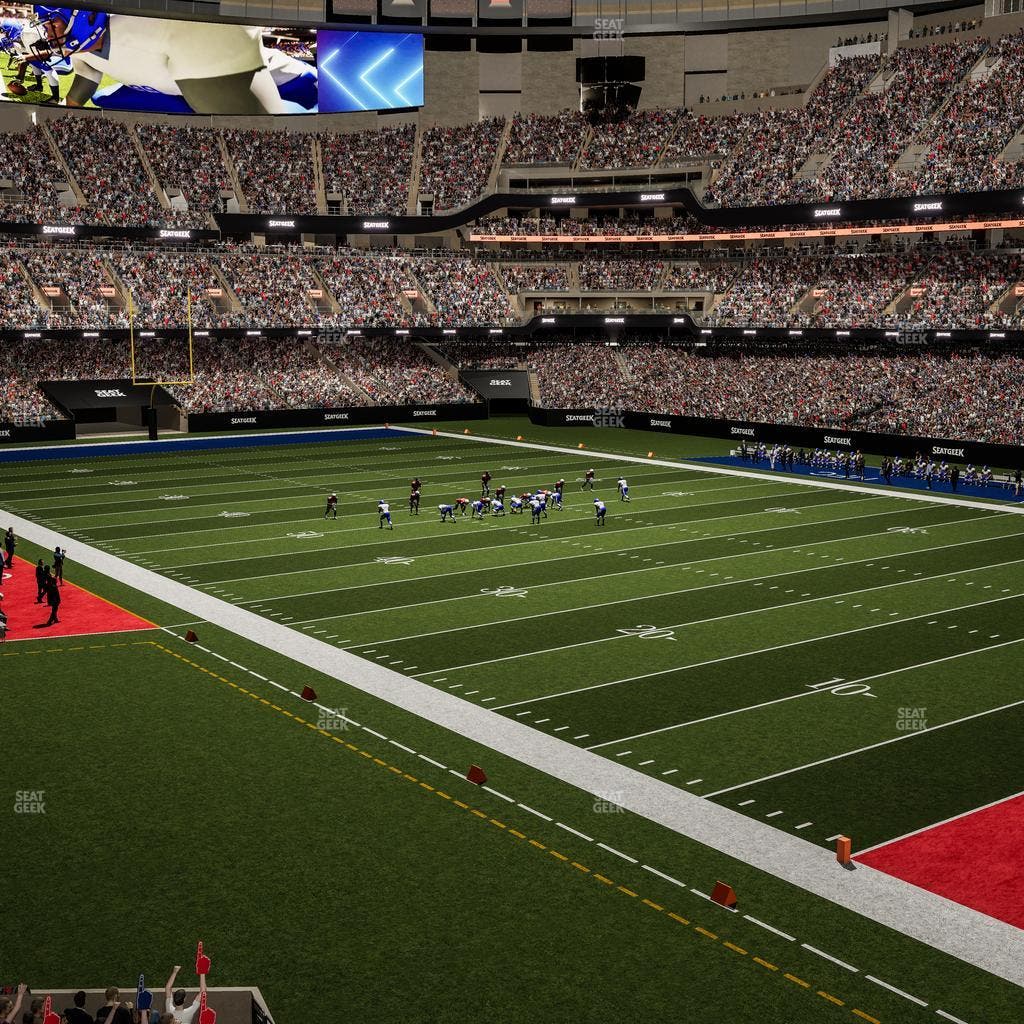 Caesars Superdome - Section 209 Seat View