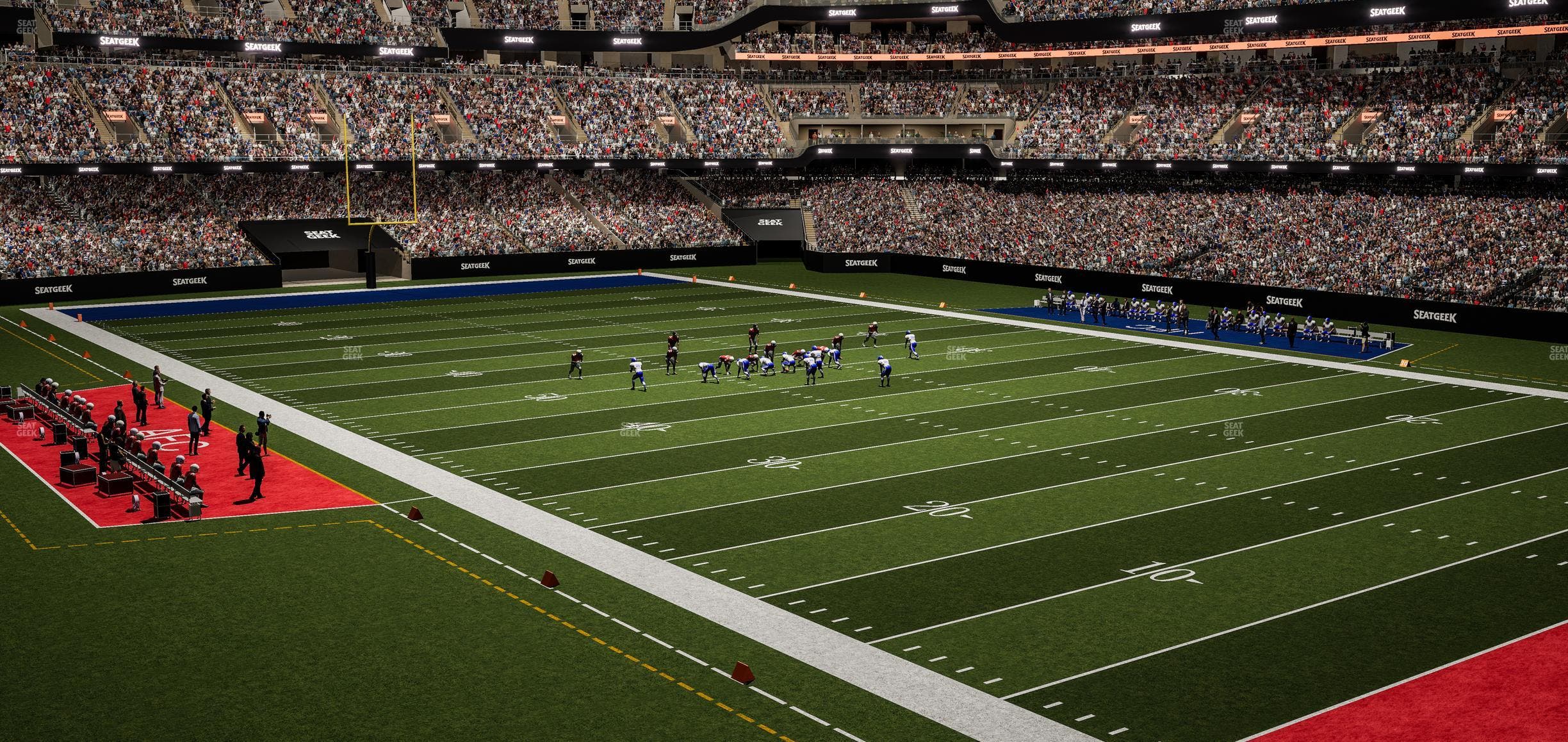 Caesars Superdome - Section 209 Seat View