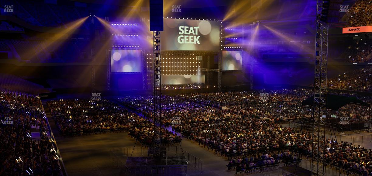 Caesars Superdome - Section 209 Seat View