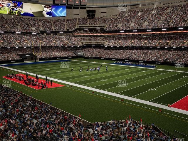 Caesars Superdome - Section 212 Wc Seat View