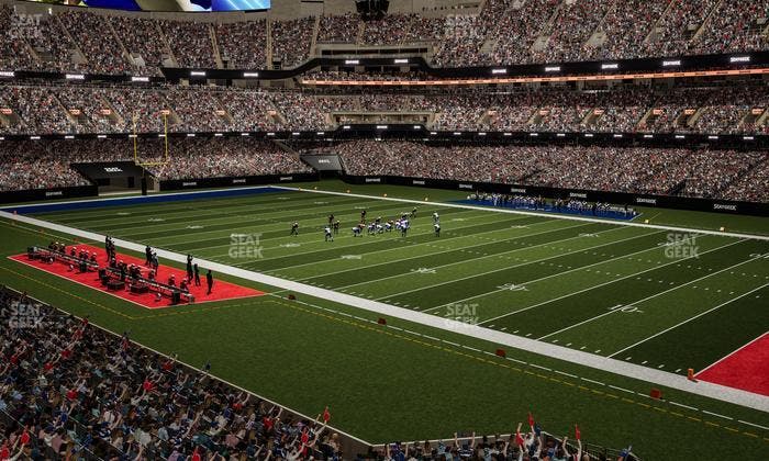 Caesars Superdome - Section 212 Wc Seat View