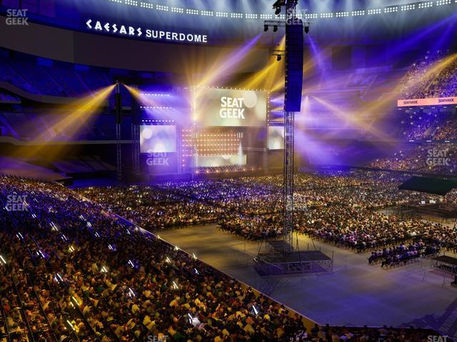 Caesars Superdome - Section 212 Wc Seat View Caesars Superdome - Section 212 Wc Seat View