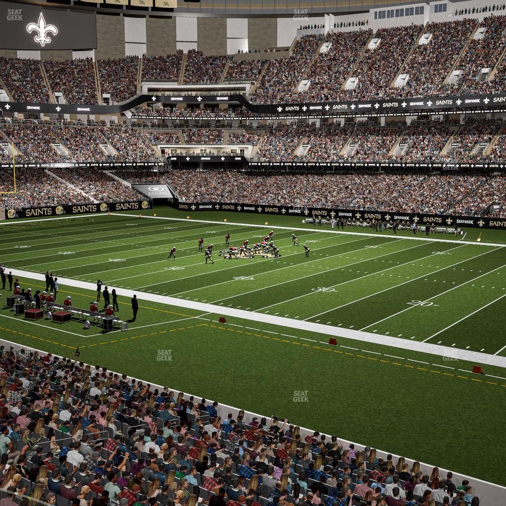 Caesars Superdome - Section 213 Seat View