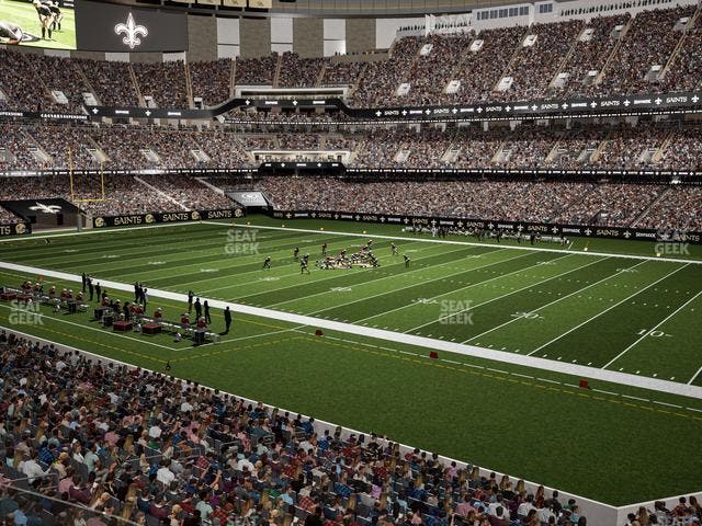 Caesars Superdome - Section 213 Seat View