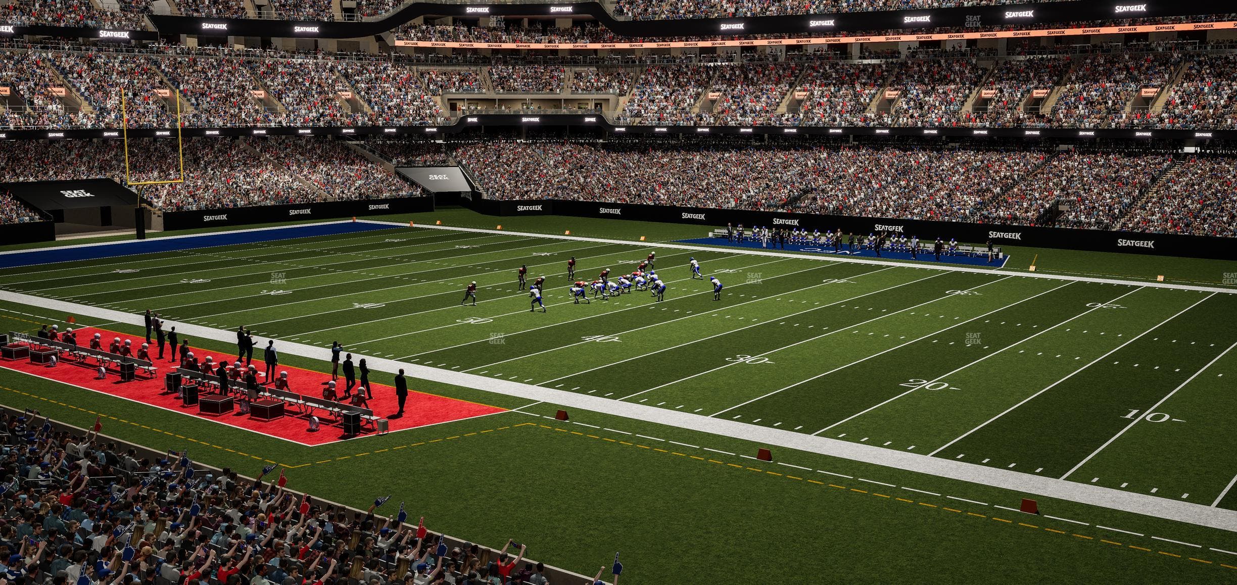 Caesars Superdome - Section 213 Seat View