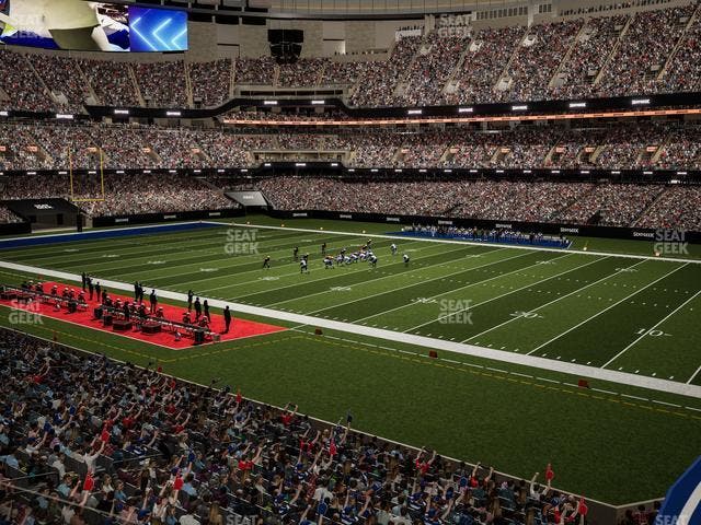 Caesars Superdome - Section 213 Seat View