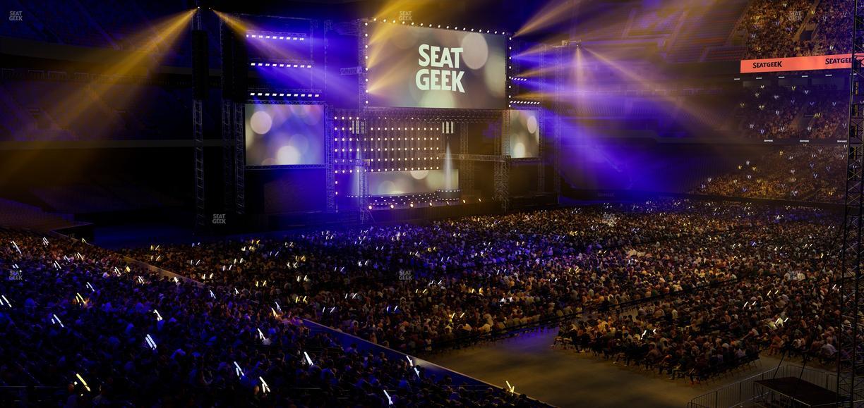Caesars Superdome - Section 215 Seat View