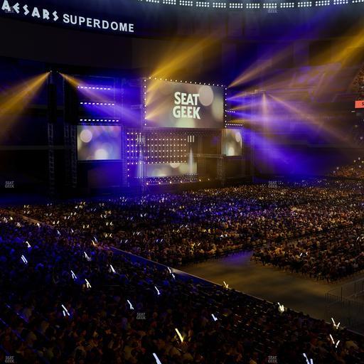 Caesars Superdome - Section 215 Seat View