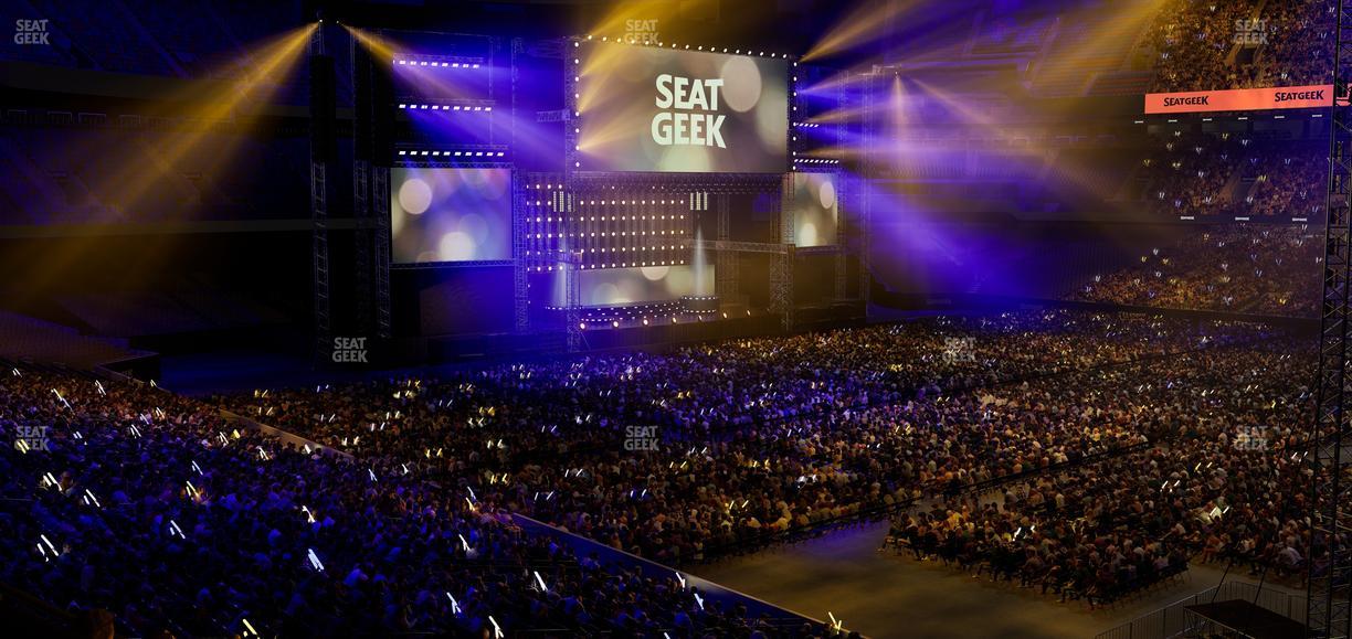 Caesars Superdome - Section 215 Seat View