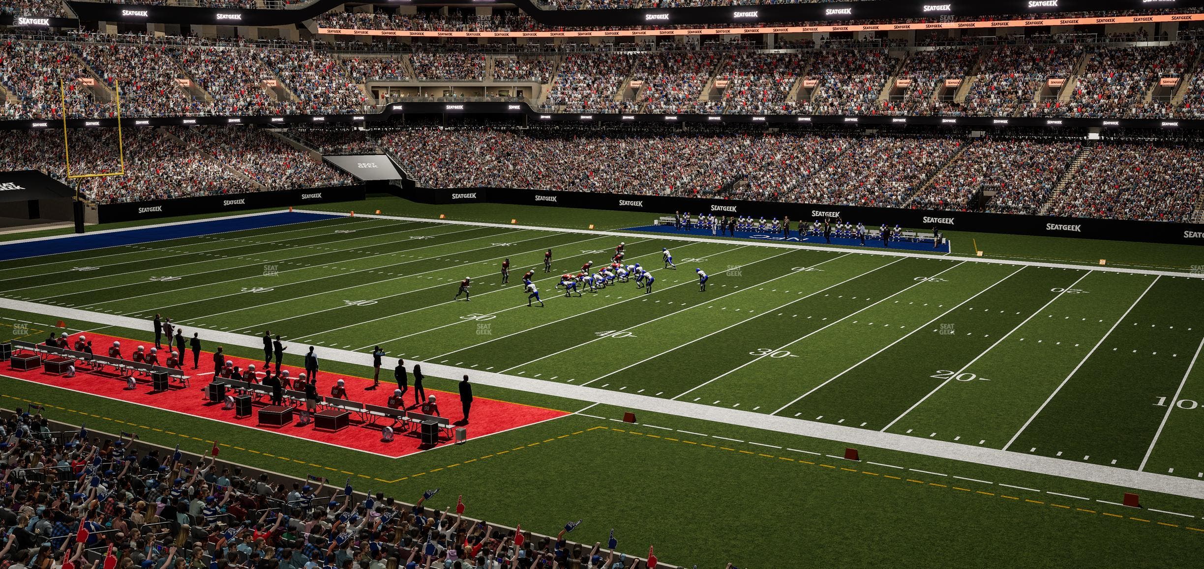 Caesars Superdome - Section 215 Seat View