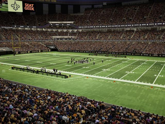 Caesars Superdome - Section 215 Seat View
