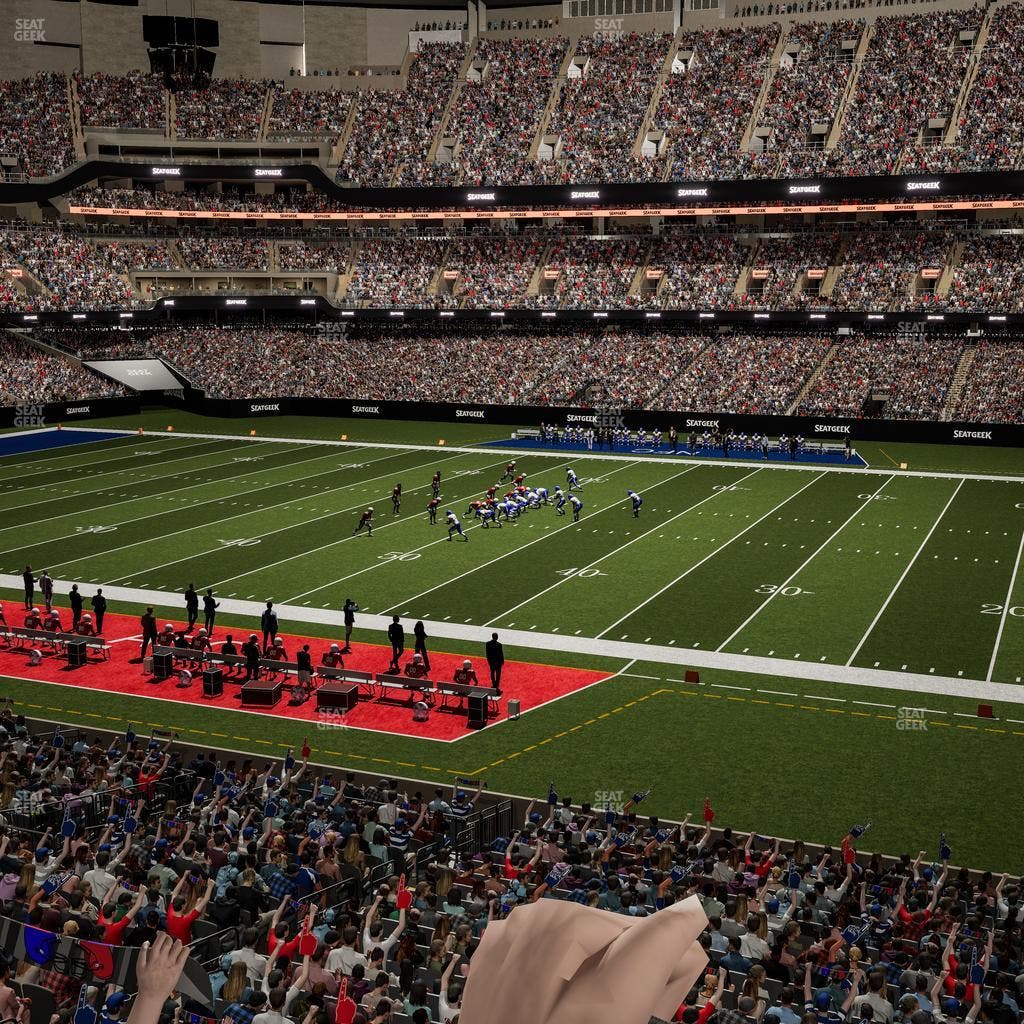 Caesars Superdome - Section 217 Seat View
