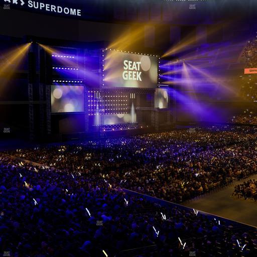 Caesars Superdome - Section 217 Seat View