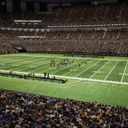 Caesars Superdome - Section 217 Seat View