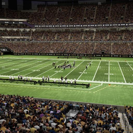 Caesars Superdome - Section 219 Seat View