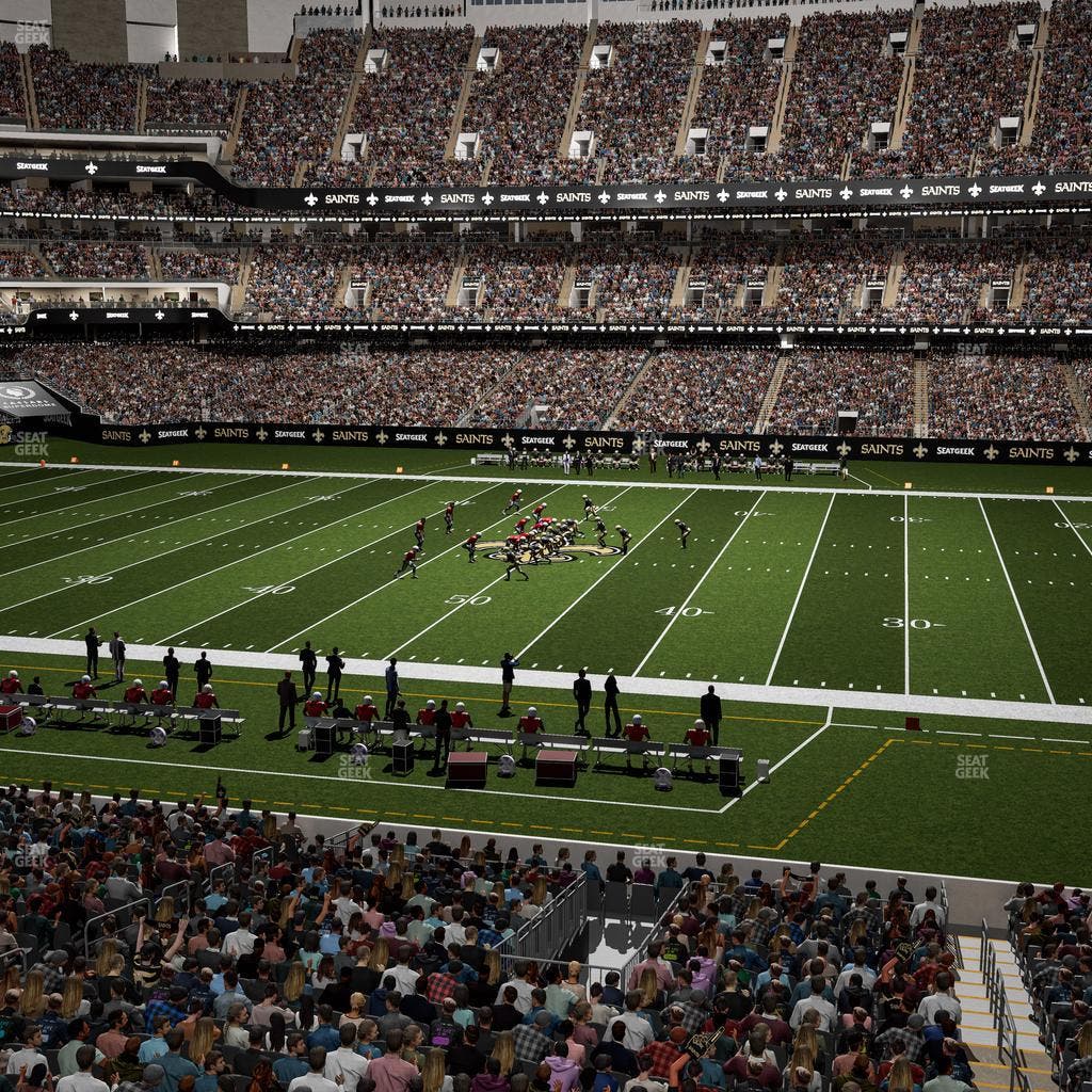 Caesars Superdome - Section 219 Seat View