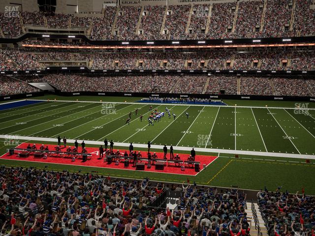 Caesars Superdome - Section 219 Seat View Caesars Superdome - Section 219 Seat View