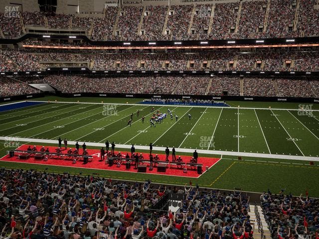 Caesars Superdome - Section 219 Seat View